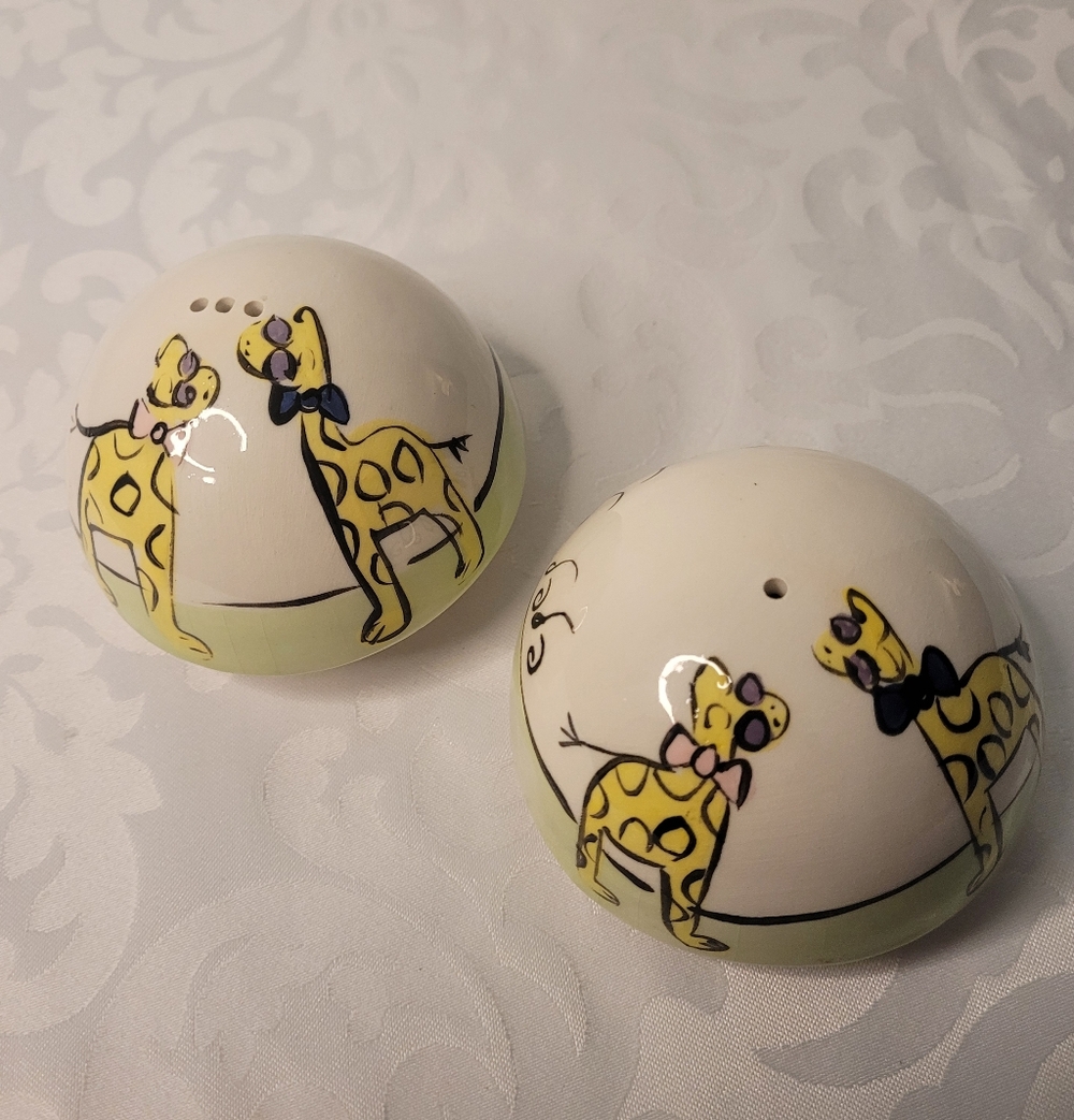 Handmade Salt and Pepper Shakers
